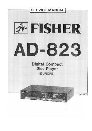 Сервисная инструкция Fisher AD-823 ― Manual-Shop.ru