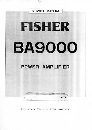 Сервисная инструкция Fisher BA9000 ― Manual-Shop.ru