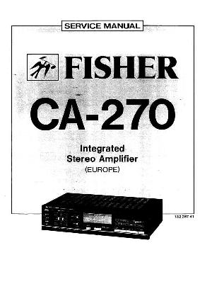 Service manual Fisher CA-270 ― Manual-Shop.ru
