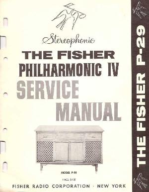 Сервисная инструкция Fisher PHILHARMONIC IV ― Manual-Shop.ru