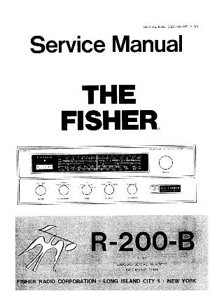 Service manual Fisher R-200-B ― Manual-Shop.ru