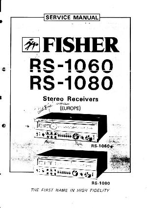 Сервисная инструкция Fisher RS-1060, RS-1080 ― Manual-Shop.ru