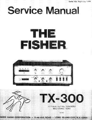 Сервисная инструкция Fisher TX-300 ― Manual-Shop.ru