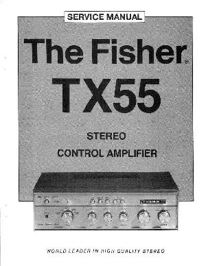 Сервисная инструкция Fisher TX55 ― Manual-Shop.ru