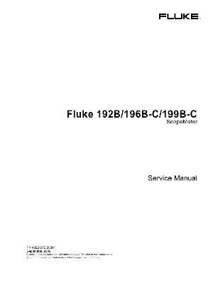 Сервисная инструкция Fluke 192B 196B-C 199B-C SCOPE METER ― Manual-Shop.ru
