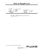 Сервисная инструкция Fluke 192B 196B-C 199B-C SCOPE METER