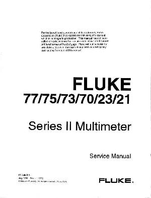 Сервисная инструкция Fluke 23 SERIES-II ― Manual-Shop.ru
