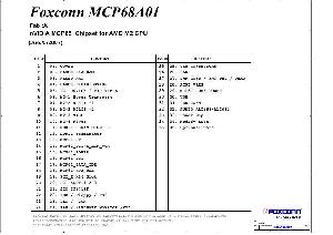 Схема Foxconn 560A, MCP68A01 ― Manual-Shop.ru