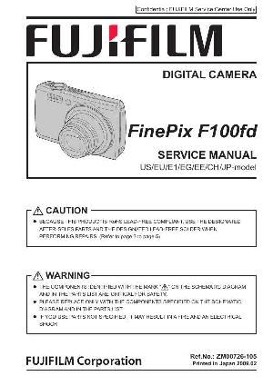 Сервисная инструкция Fujifilm FINEPIX-F100FD ― Manual-Shop.ru