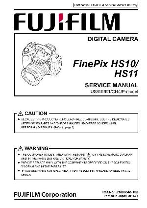 Сервисная инструкция Fujifilm FINEPIX-HS10, FINEPIX-HS11 ― Manual-Shop.ru