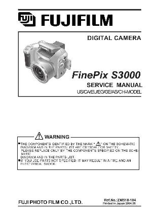 Сервисная инструкция FujiFilm Finepix S3000 ― Manual-Shop.ru