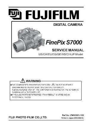 Сервисная инструкция FujiFilm Finepix S7000 ― Manual-Shop.ru