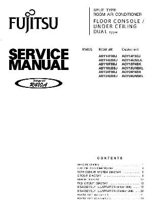 Service manual Fujitsu ABY14FBBJ, ABY18FBBJ, ABY24FBBJ, UBBJ, AOY14FSDJ, AOY18FSDJ, AOY24FSDJ, USDJL, FNBK, UNBKL ― Manual-Shop.ru