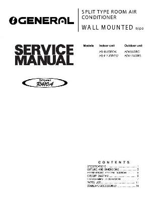 Сервисная инструкция FUJITSU ASH9USBCW, ASH12USBCW ― Manual-Shop.ru