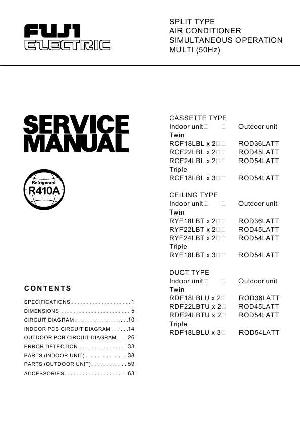 Service manual Fujitsu RCF18LBL, ROD36LATT ― Manual-Shop.ru