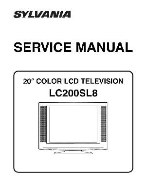 Сервисная инструкция Funai SYLVANIA LCD TV L0705170 ― Manual-Shop.ru