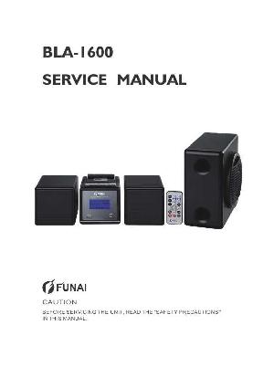 Сервисная инструкция Funai BLA-1600  ― Manual-Shop.ru
