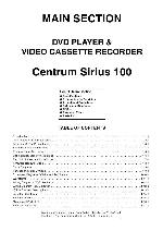 Service manual Funai CENTRUM SIRIUS-100