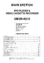 Service manual Funai DBVR-6510 (E8DA8BD)