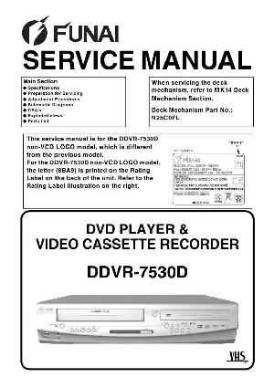 Сервисная инструкция Funai DDVR-7530D ― Manual-Shop.ru