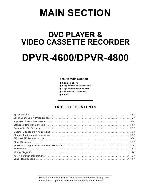 Service manual Funai DPVR-4600, DPVR-4800