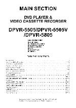 Service manual Funai DPVR-5505, DPVR-5505V, DPVR-5805 (H9776, 77, 78ED)