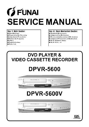 Сервисная инструкция Funai DPVR-5600, DPVR-5600V ― Manual-Shop.ru