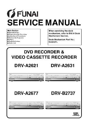 Service manual Funai DRV-A2621, DRV-A2677, DRV-A2631, DRV-B2737 ― Manual-Shop.ru