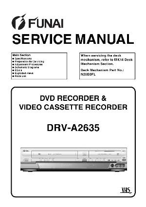 Сервисная инструкция Funai DRV-A2635 ― Manual-Shop.ru