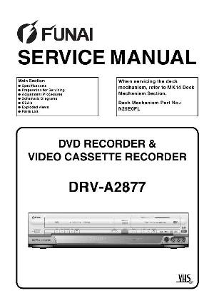 Сервисная инструкция Funai DRV-A2877 ― Manual-Shop.ru