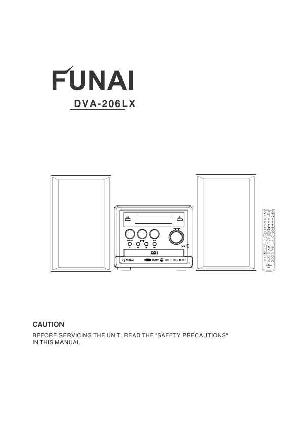 Сервисная инструкция Funai DVA-206LX  ― Manual-Shop.ru