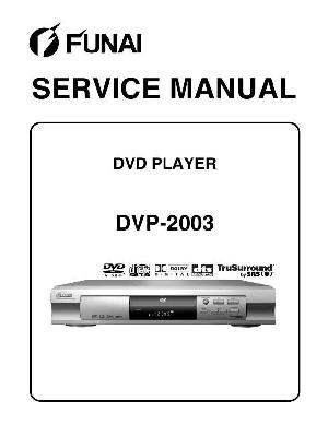 Сервисная инструкция Funai DVP-2003 ― Manual-Shop.ru