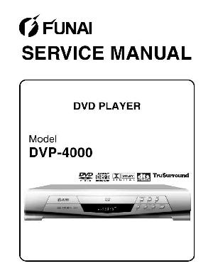 Сервисная инструкция Funai DVP-4000 ― Manual-Shop.ru