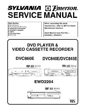 Service manual Funai Emerson EWD2204 ― Manual-Shop.ru