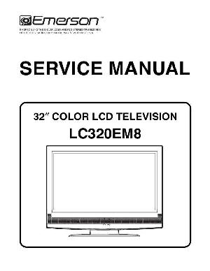 Service manual Funai EMERSON-LC320EM8 ― Manual-Shop.ru
