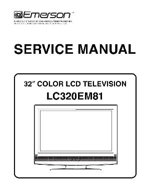 Service manual Funai EMERSON-LC320EM81 ― Manual-Shop.ru