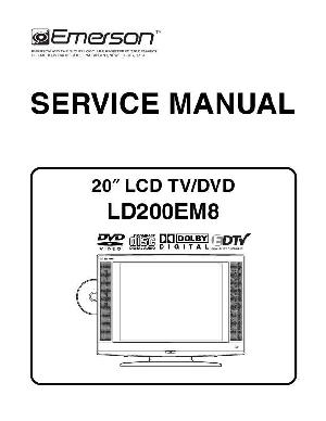 Сервисная инструкция Funai Emerson LD200EM8 A7441UH ― Manual-Shop.ru