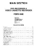 Сервисная инструкция Funai FDRV-90E