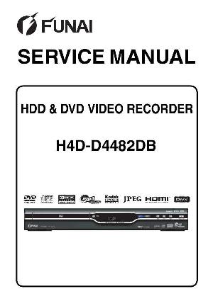 Сервисная инструкция Funai H4D-D4482DB ― Manual-Shop.ru