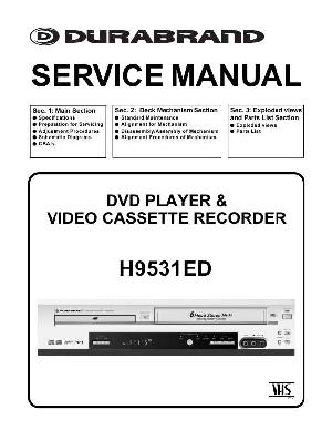 Сервисная инструкция Funai H9531ED ― Manual-Shop.ru