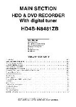 Сервисная инструкция Funai HD4B-N8481ZB