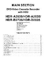 Сервисная инструкция Funai HDR-A2635, HDR-A2835, HDR-B2735, HDR-D2835