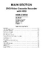 Service manual Funai HDR-C2835