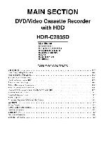 Service manual Funai HDR-C2835D