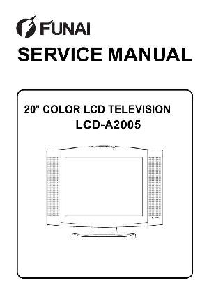 Сервисная инструкция Funai LCD-A2005 ― Manual-Shop.ru