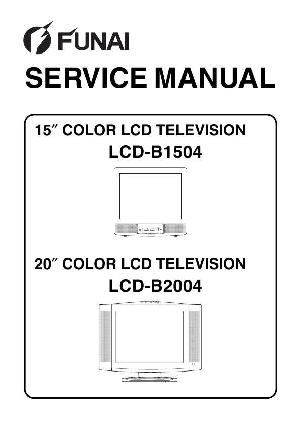Service manual Funai LCD-B1504, LCD-B2004 ― Manual-Shop.ru