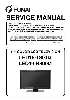 Service manual Funai LED19-H800M, T800M ― Manual-Shop.ru