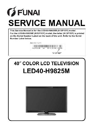 Service manual Funai LED40-H9825M ― Manual-Shop.ru