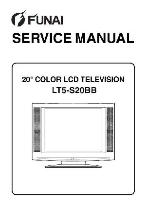 Сервисная инструкция Funai LT5-S20BB ― Manual-Shop.ru