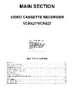 Service manual Funai LUMATRON VCR427, VCR627